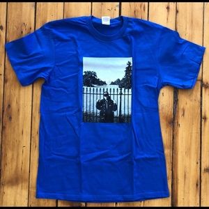 Supreme Public Enemy Underground Blue Tee